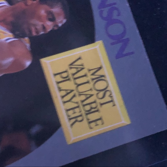 Magic Johnson (most valuable MVP ) Basketball card - Picture 3 of 4